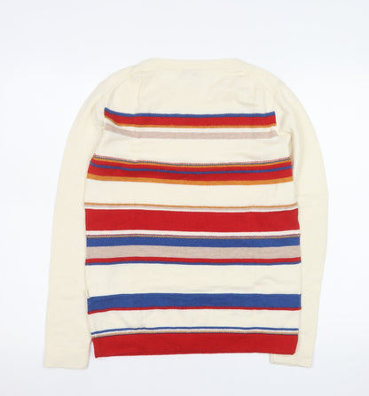 Mens UK Size M Aigle Multicoloured Pullover Jumper
