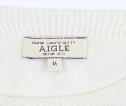 Mens UK Size M Aigle Multicoloured Pullover Jumper