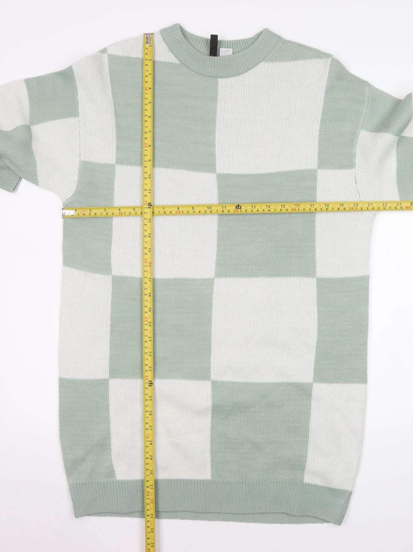 Womens UK Size S H&M Green Pullover Jumper