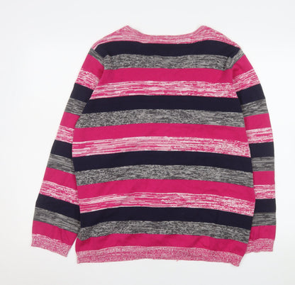 Womens UK Size 16 Julipa Multicoloured Basic Jacket