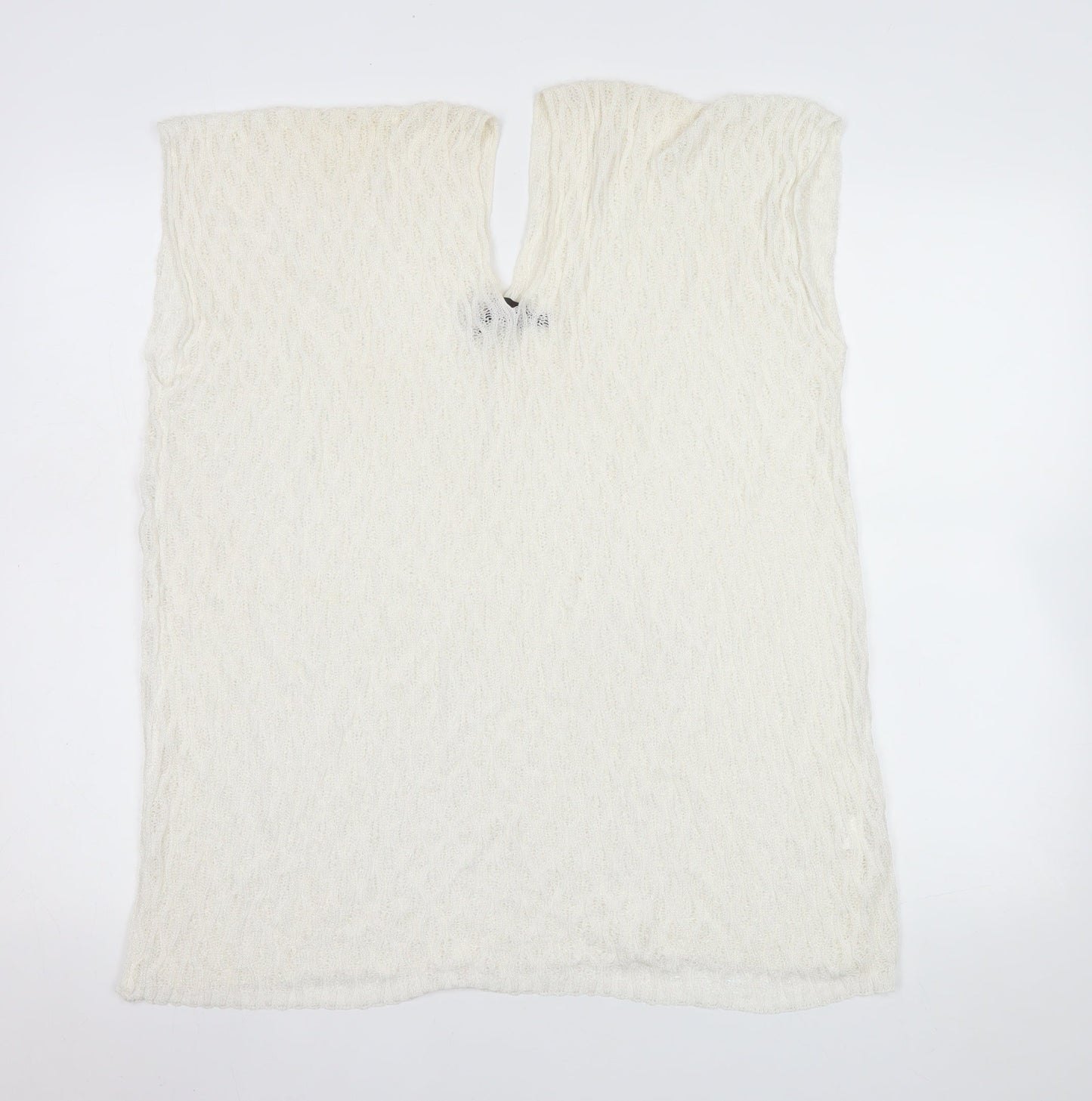 Womens UK Size One Size Malissa J White Camisole Blouse