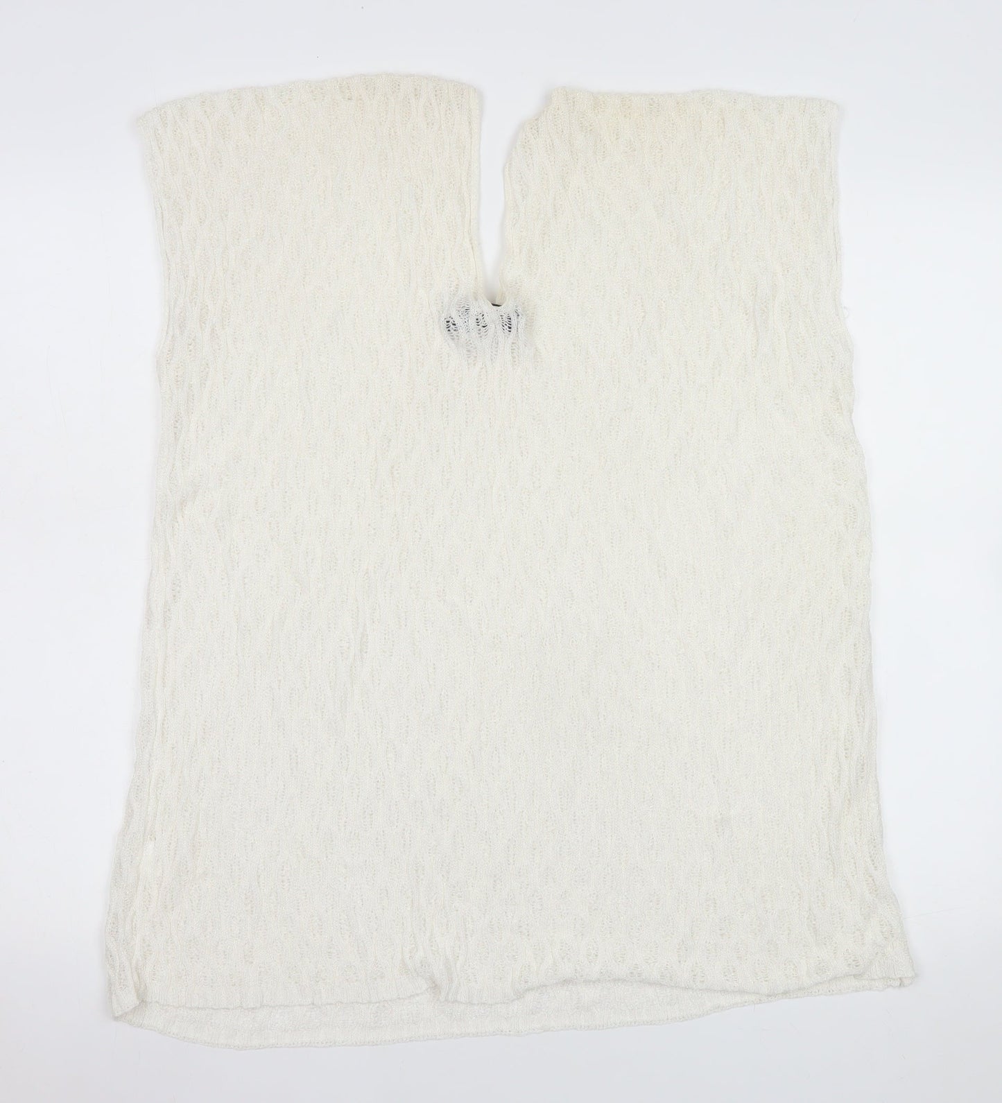 Womens UK Size One Size Malissa J White Camisole Blouse
