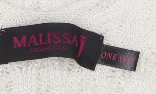 Womens UK Size One Size Malissa J White Camisole Blouse