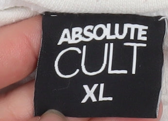 Womens UK Size XL ABSOLUTE CULT White Pullover Sweatshirt