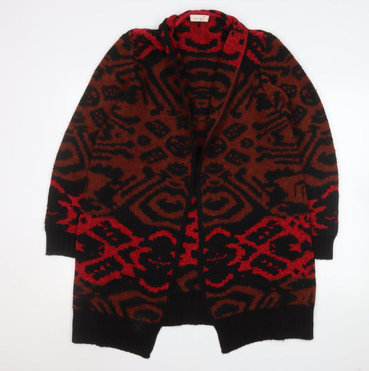 Womens UK Size 16 Marks and Spencer Red Cardigan Jumper