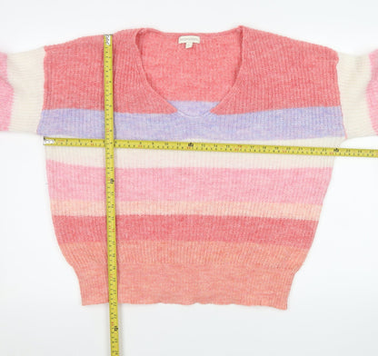 Womens UK Size L Monsoon Multicoloured Pullover Jumper
