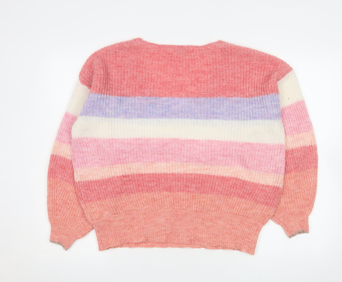 Womens UK Size L Monsoon Multicoloured Pullover Jumper