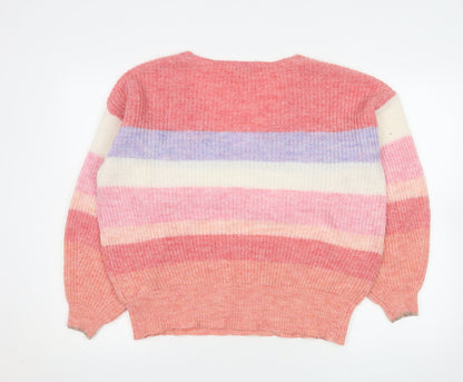 Womens UK Size L Monsoon Multicoloured Pullover Jumper