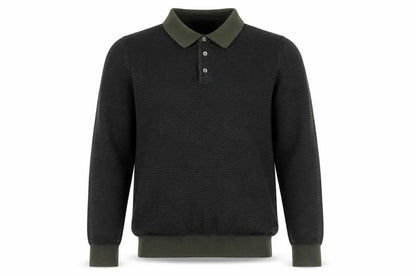 Mens UK Size S NEXT Green Henley Jumper