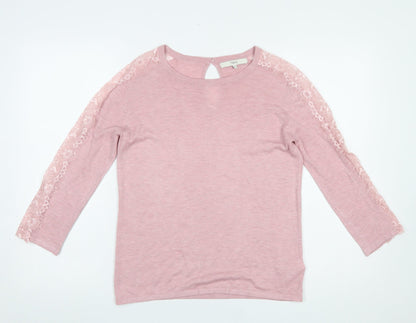 Womens UK Size 8 NEXT Pink Pullover Jumper