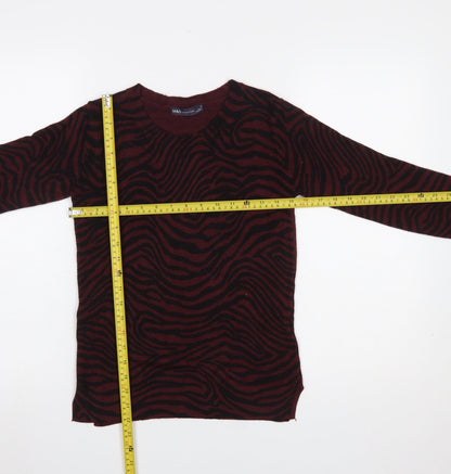 Womens UK Size 6 Marks and Spencer Red Pullover Jumper