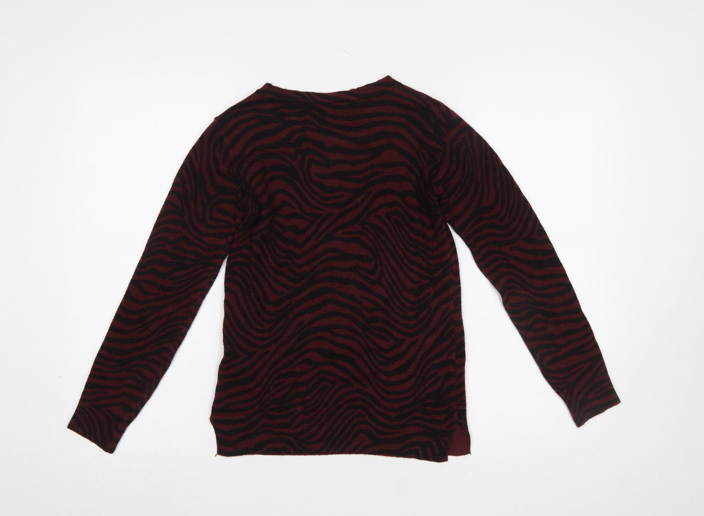 Womens UK Size 6 Marks and Spencer Red Pullover Jumper