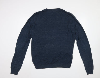 Mens UK Size XL Diesel Blue Pullover Jumper