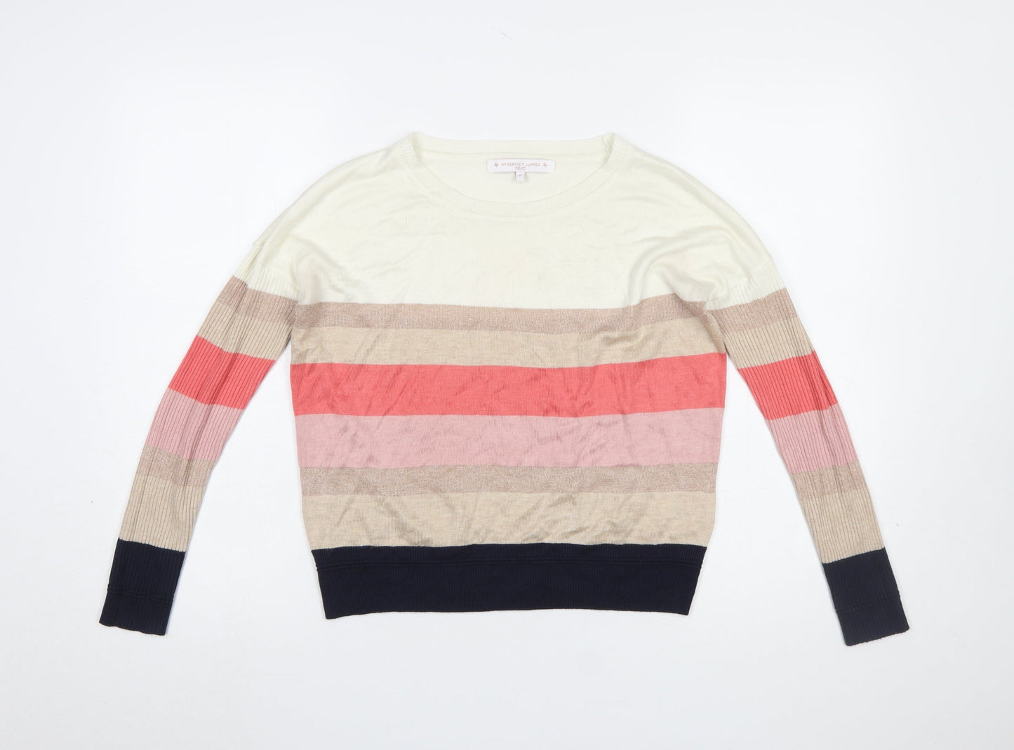 Womens UK Size 6 NEXT Multicoloured Pullover Jumper