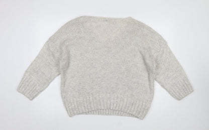 Womens UK Size S Alessia Pacini Ivory Pullover Jumper