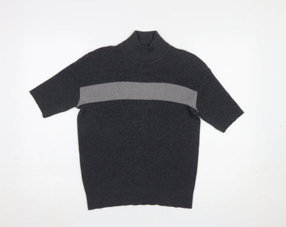 Womens UK Size M English Lady Grey Pullover Jumper