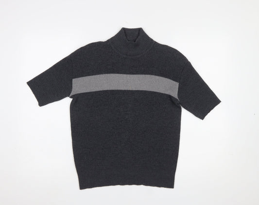Womens UK Size M English Lady Grey Pullover Jumper