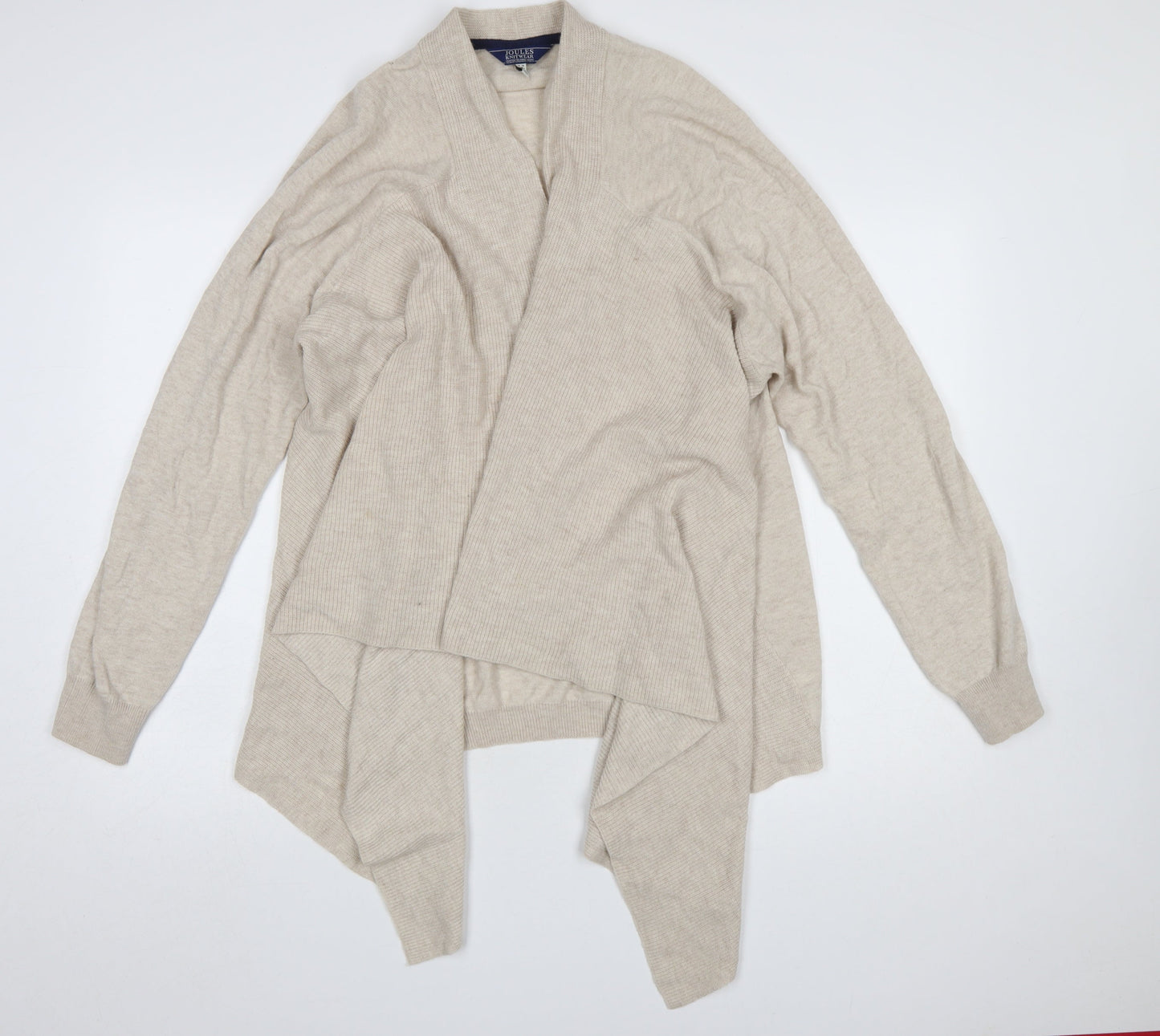 Womens UK Size 18 Joules Beige Wrap Jumper