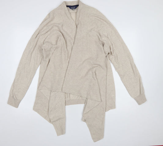 Womens UK Size 18 Joules Beige Wrap Jumper