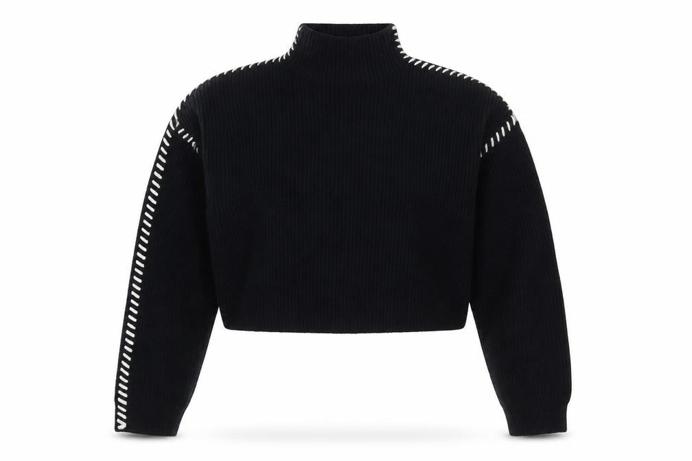 Womens UK Size S H&M Black Pullover Jumper