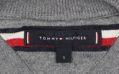 Mens UK Size S Tommy Hilfiger Grey Pullover Jumper