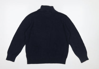 Boys UK Size 16 Years Tommy Hilfiger Blue Pullover Jumper