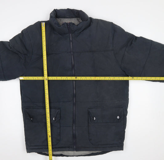Mens UK Size XL Gap Blue Puffer Jacket