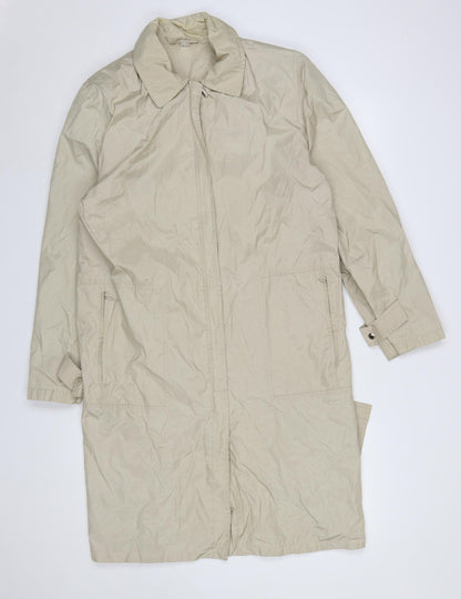 Womens UK Size 12 Daywear Beige Rain Coat