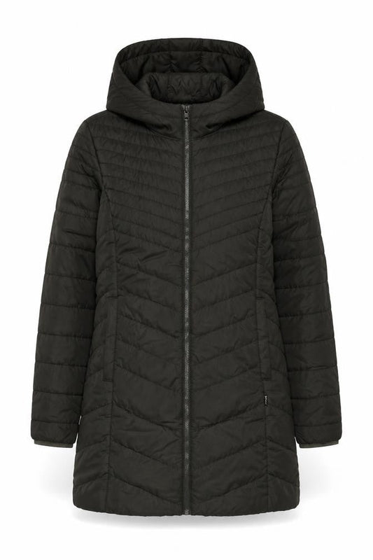 Womens UK Size L Only Black Puffer Jacket