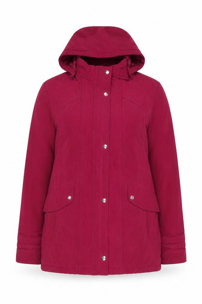 Womens UK Size 14 EWM Red Parka Coat