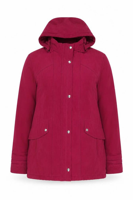 Womens UK Size 14 EWM Red Parka Coat