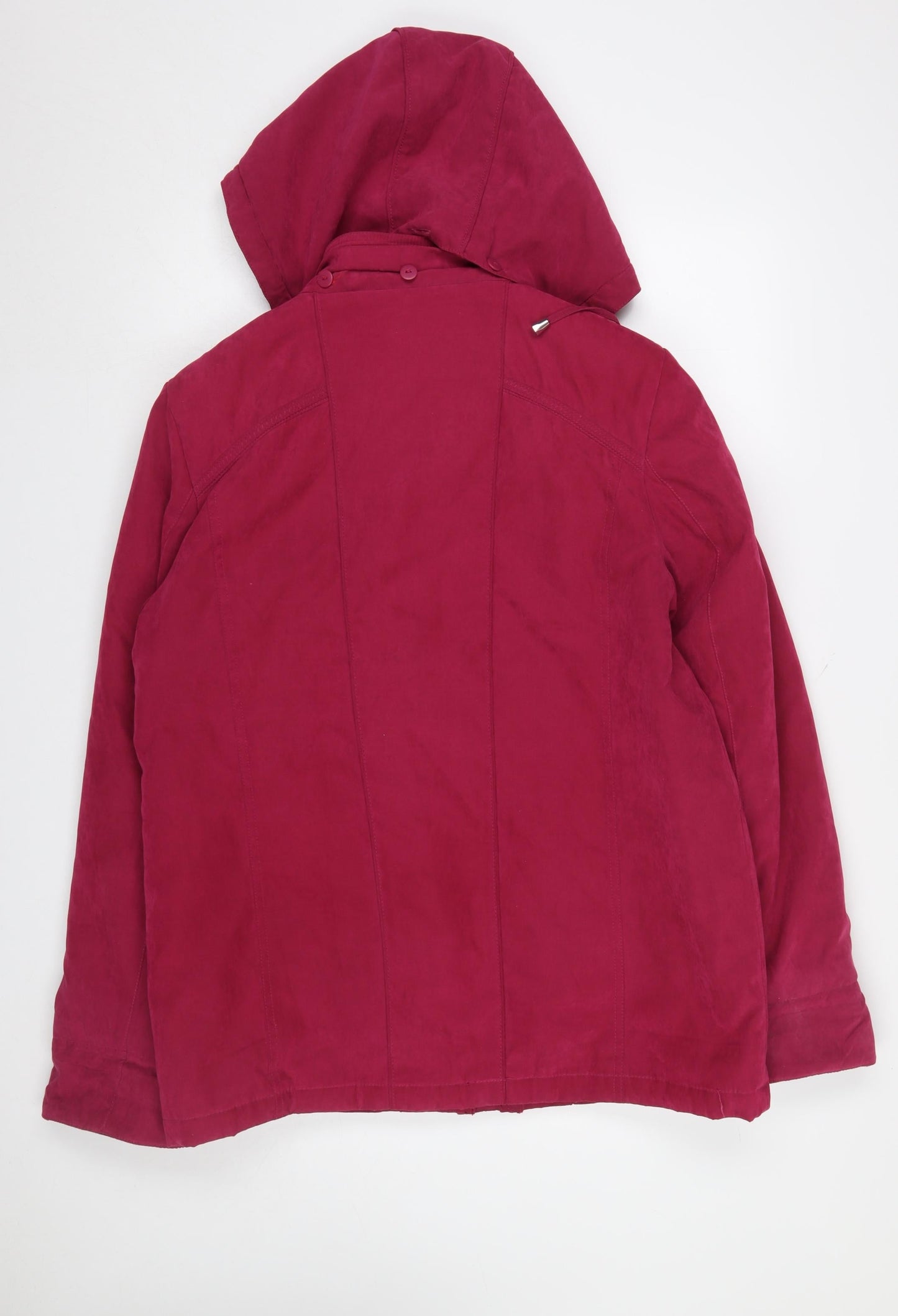 Womens UK Size 14 EWM Red Parka Coat