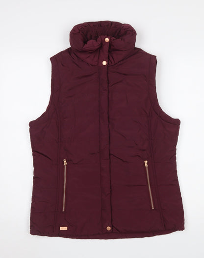Womens UK Size 12 Regatta Red Puffer Jacket