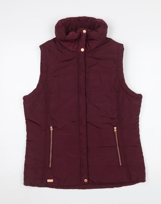 Womens UK Size 12 Regatta Red Puffer Jacket