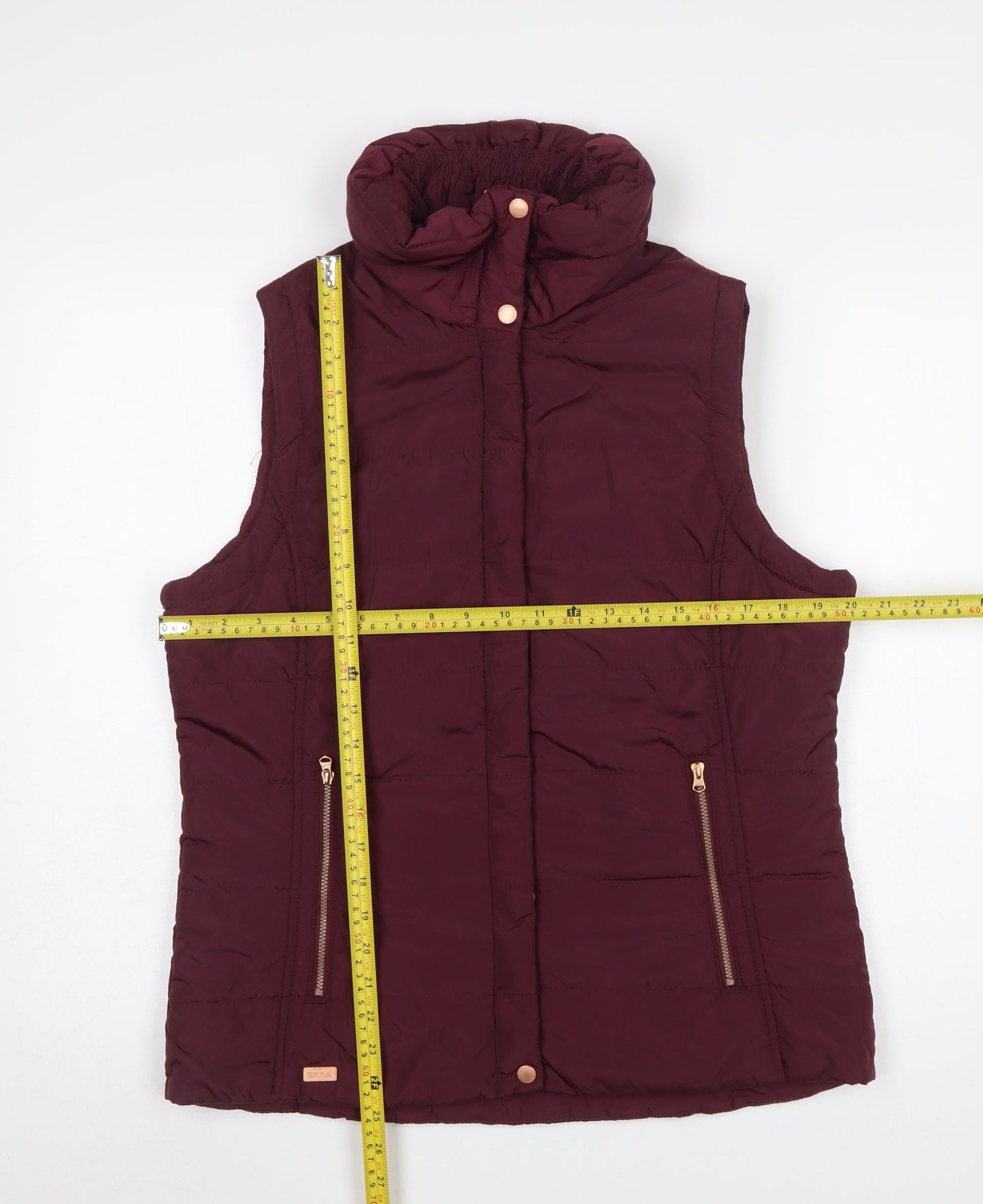 Womens UK Size 12 Regatta Red Puffer Jacket