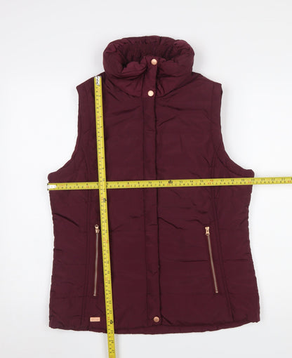 Womens UK Size 12 Regatta Red Puffer Jacket