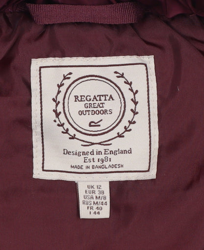 Womens UK Size 12 Regatta Red Puffer Jacket