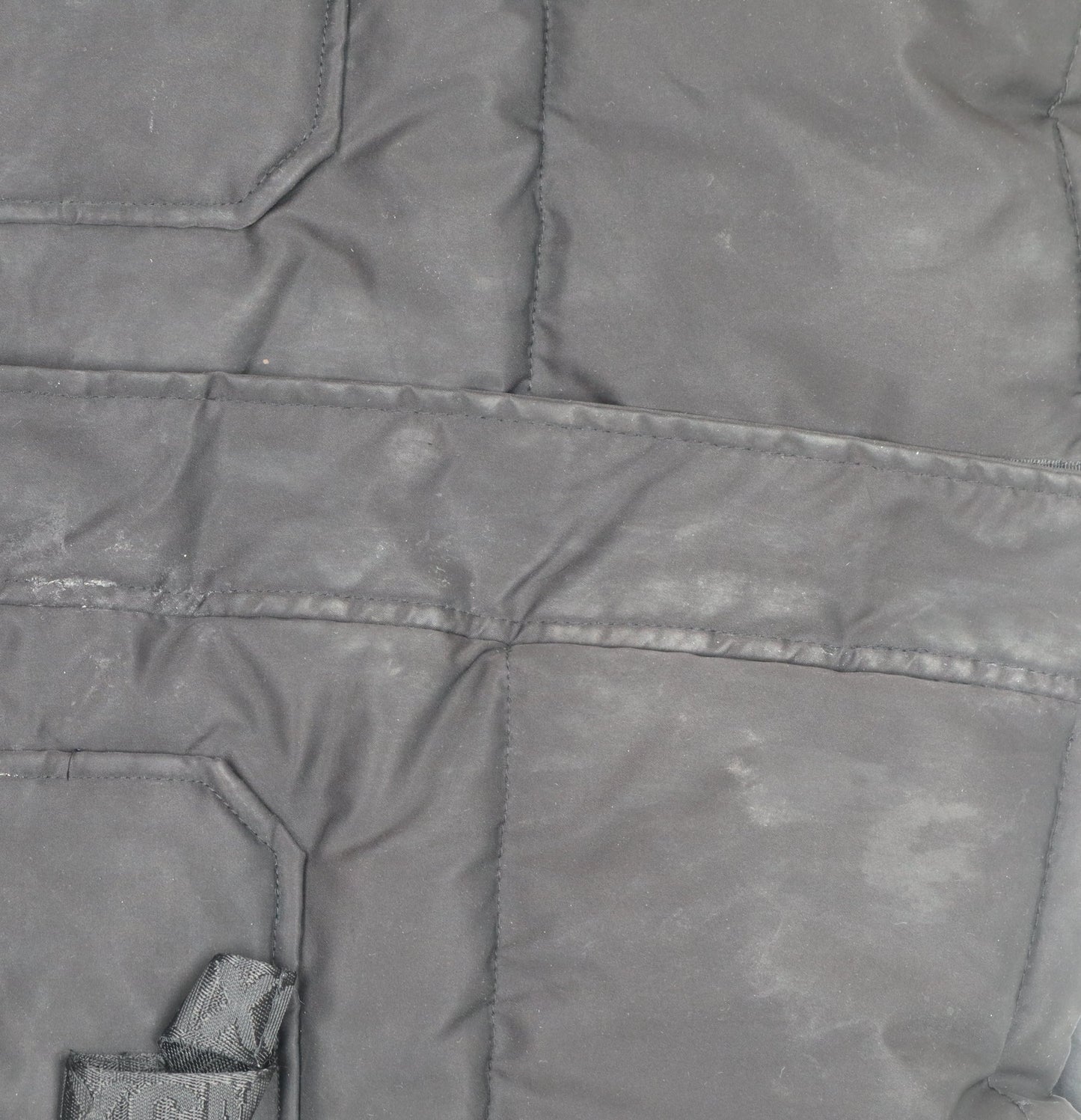 Womens UK Size M Steve Madden Black Parka Coat
