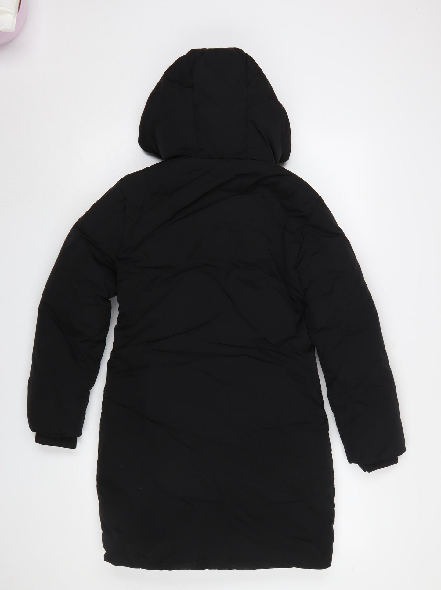 Womens UK Size 10 Calvin Klein Jeans Black Puffer Jacket