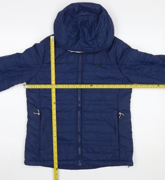 Womens UK Size 10 Craghoppers Blue Puffer Jacket