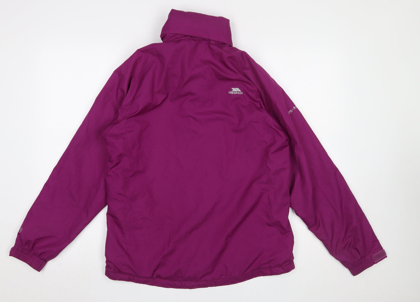 Womens UK Size S Trespass Purple Rain Coat