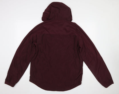 Mens UK Size L ASOS Red Windbreaker Coat