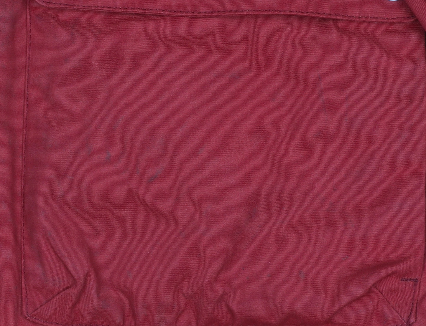 Mens UK Size M H&M Red Parka Coat