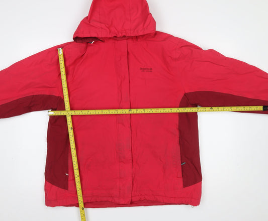 Womens UK Size 16 Regatta Red Rain Coat