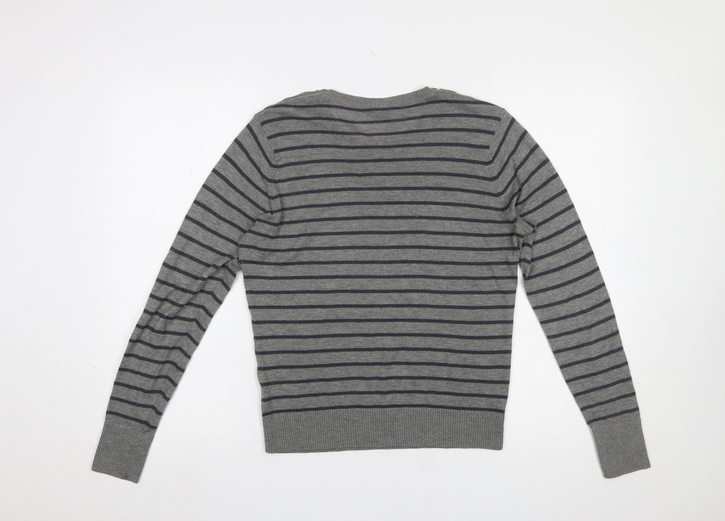 Womens UK Size L Club Monaco Grey Pullover Jumper
