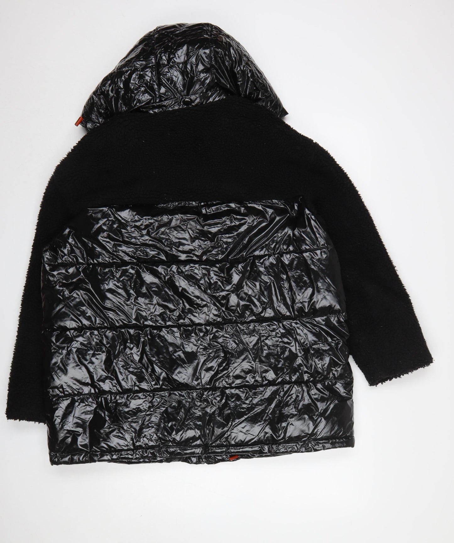 Womens UK Size L Zara Black Puffer Jacket