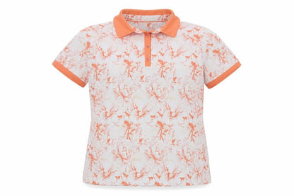 Womens UK Size 12 Pádráig Harrington for Dunnes Stores Orange Basic Polo
