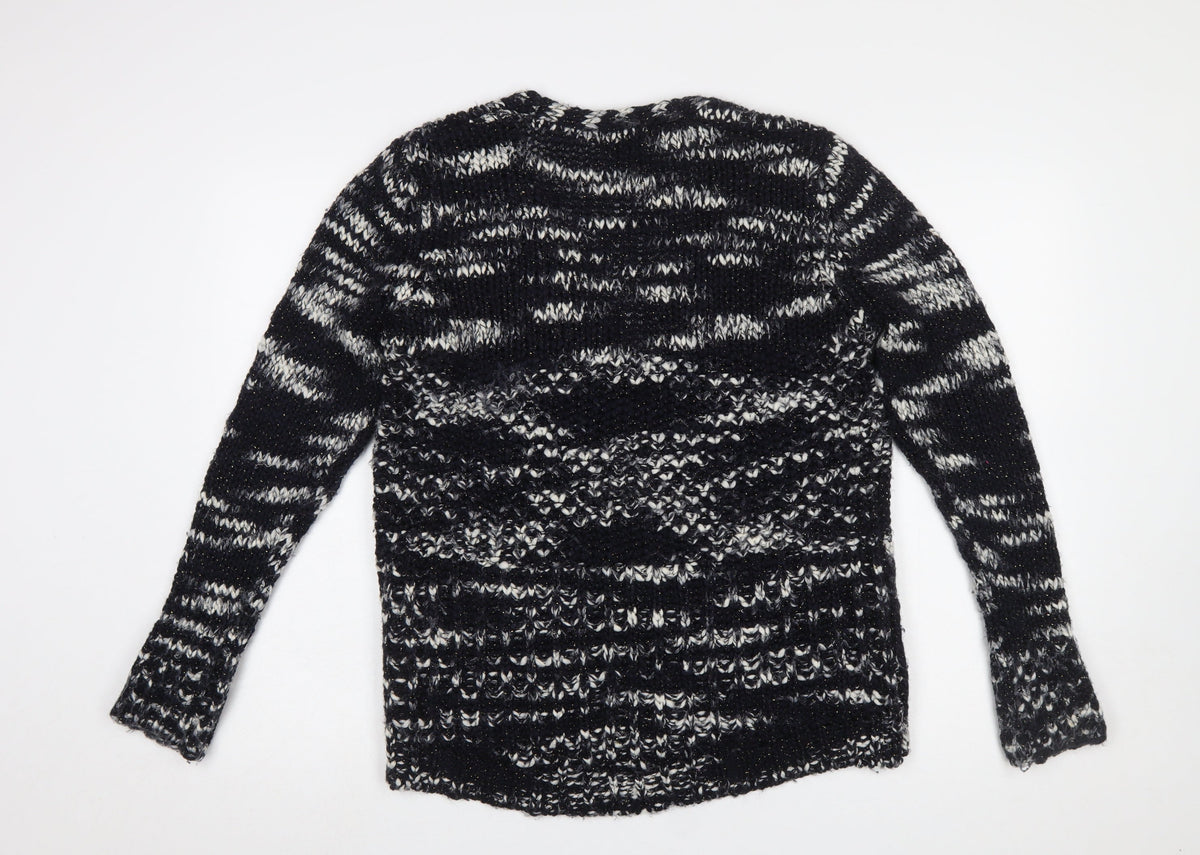 Womens UK Size M NEXT Black Cardigan Jumper