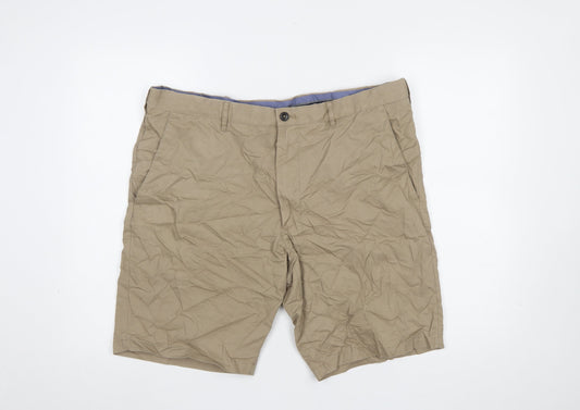 Mens UK Size 38 Marks and Spencer Regular Fit Chino Shorts