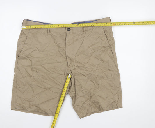 Mens UK Size 38 Marks and Spencer Regular Fit Chino Shorts